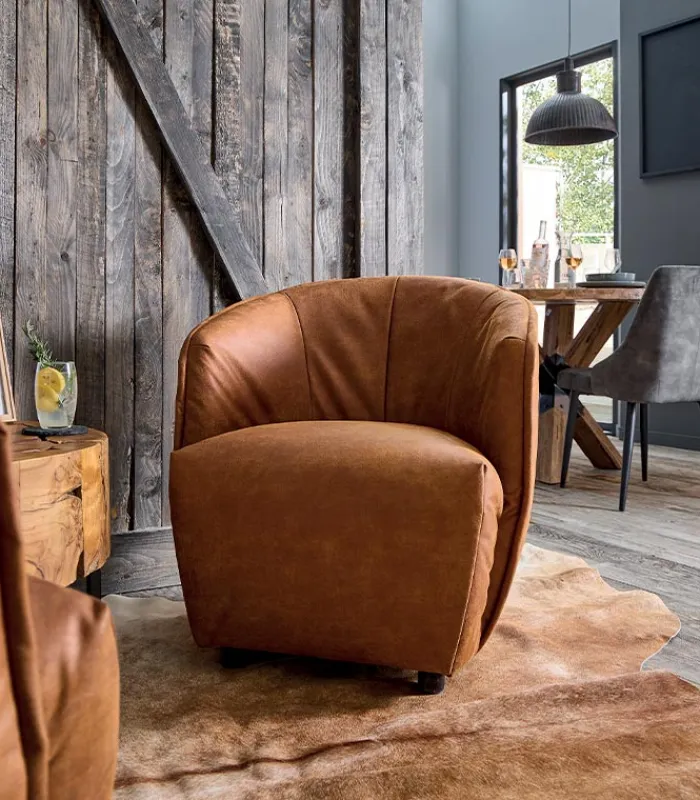 Fauteuils|Cocktail Scandinave Fauteuil NOLAN