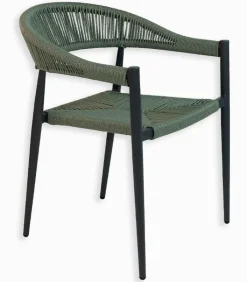 Fauteuils & Chaises De Jardin|Fauteuils|Cocktail Scandinave Fauteuil rotin et alu empilable OULU