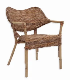 Fauteuils|Cocktail Scandinave Fauteuil rotin SARANA