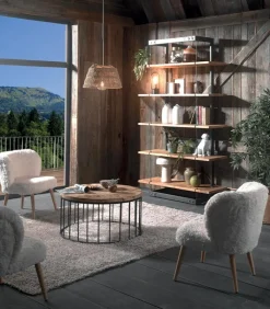 Fauteuils|Cocktail Scandinave Fauteuil SNOW