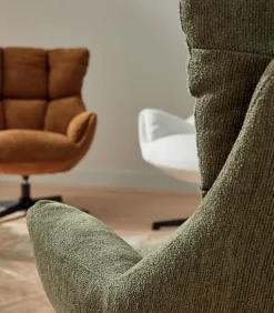 Fauteuils|Cocktail Scandinave Fauteuil tournant BANON