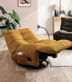 Fauteuils|Cocktail Scandinave Fauteuil tournant relax DOUGLAS