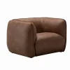 Fauteuils|Cocktail Scandinave Fauteuil WALNEY cognac