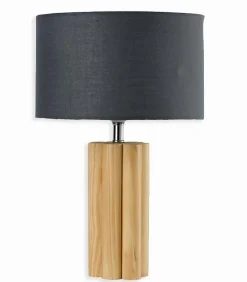 Lampes De Table|Cocktail Scandinave Lampe bois ABAHAM