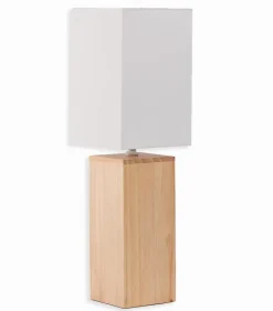 Lampes De Table|Cocktail Scandinave Lampe bois NELIÖ
