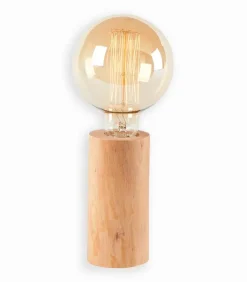 Lampes De Table|Cocktail Scandinave Lampe bois RUNDA