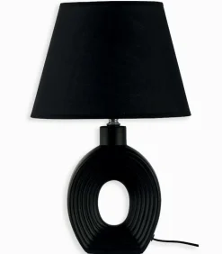 Lampes De Table|Cocktail Scandinave Lampe céramique grise GALA