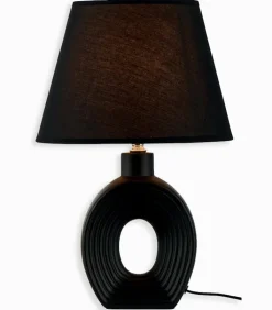 Lampes De Table|Cocktail Scandinave Lampe céramique grise GALA
