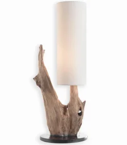 Lampes De Table|Cocktail Scandinave Lampe exotique bois flotté KIRANA