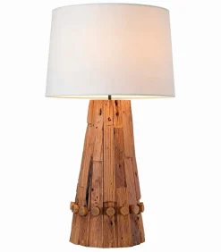 Lampes De Table|Découvrez Nos Meubles En Teck|Cocktail Scandinave Lampe exotique teck FORD