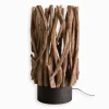 Lampes De Table|Découvrez Nos Meubles En Teck|Cocktail Scandinave Lampe exotique teck RABIA