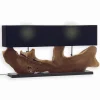 Lampes De Table|Découvrez Nos Meubles En Teck|Cocktail Scandinave Lampe exotique teck RAUNA