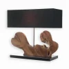 Lampes De Table|Découvrez Nos Meubles En Teck|Cocktail Scandinave Lampe exotique teck RAUNA PM