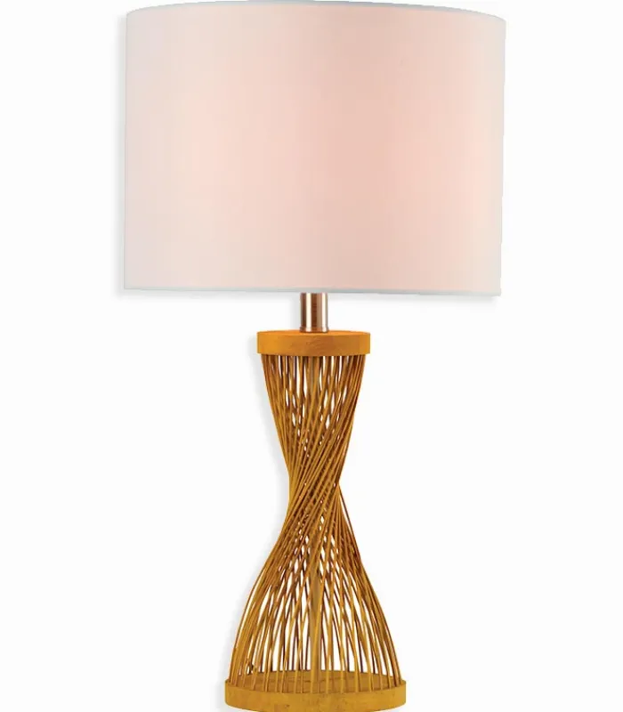 Lampes De Table|Cocktail Scandinave Lampe naturelle bambou ELIP