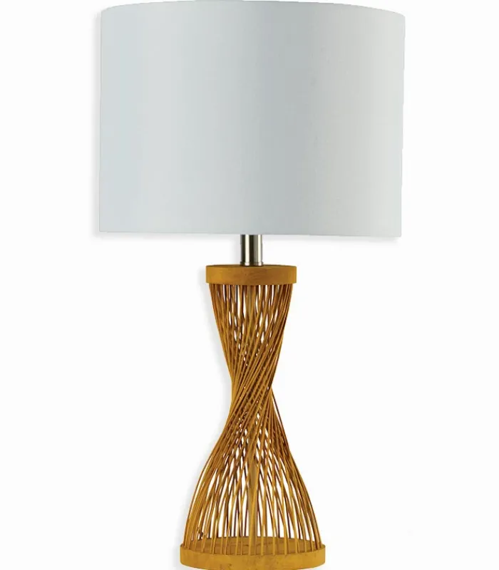 Lampes De Table|Cocktail Scandinave Lampe naturelle bambou ELIP
