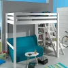 Lits|Cocktail Scandinave Lit mezzanine 2 places 140×200 LOFT