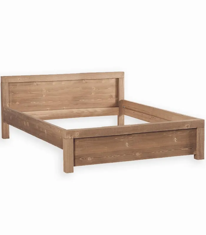 Lits|Cocktail Scandinave Lit pin massif 2 places SANDERS