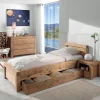 Lits|Cocktail Scandinave Lit pin massif 90×200 SANDERS
