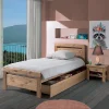 Lits|Cocktail Scandinave Lit pin massif 90×200 ZERMAT