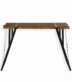 Tables|Cocktail Scandinave Mange-debout sapin massif et métal WESTMOUNT