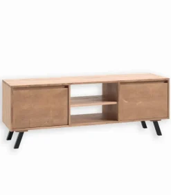 Meubles Tv|Cocktail Scandinave Meuble TV frêne massif brossé OREGON