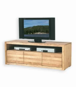 Meubles Tv|Cocktail Scandinave Meuble TV frêne massif 2 portes HARTFORD