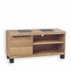 Meubles Tv|Cocktail Scandinave Meuble TV frêne 1 porte PIER