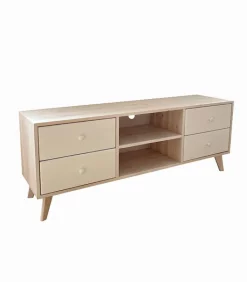 Meubles Tv|Cocktail Scandinave Meuble TV 4 tiroirs LOGAN