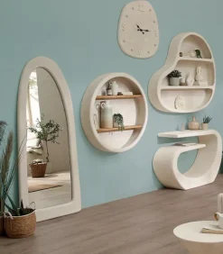 Miroirs & Cloisons|Cocktail Scandinave Miroir haut SANTORIN