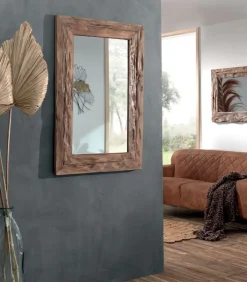 Découvrez Nos Meubles En Teck|Miroirs & Cloisons|Cocktail Scandinave Miroir KALI
