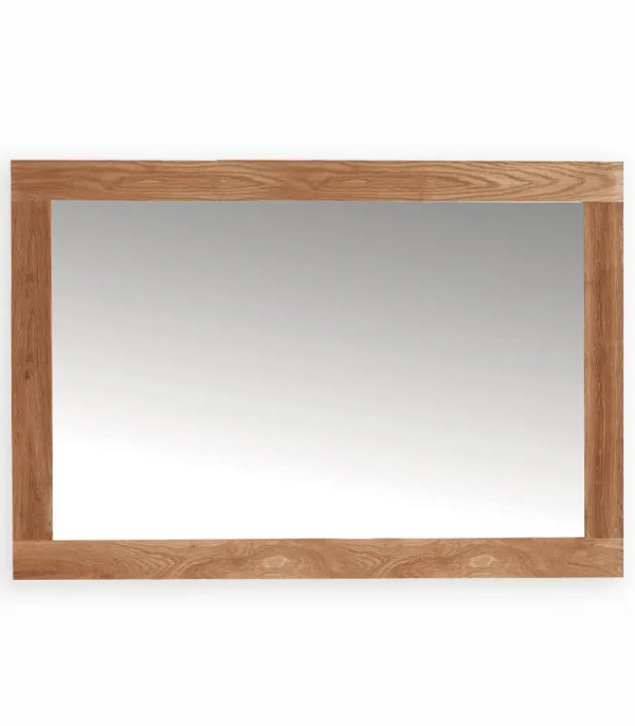Miroirs|Miroirs & Cloisons|Cocktail Scandinave Miroir rectangulaire en chêne
