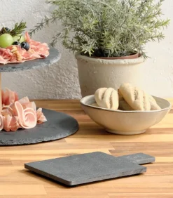 Accessoires Cuisine|Cocktail Scandinave Planche ardoise avec manche