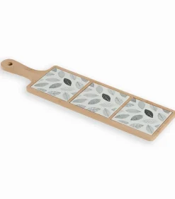 Accessoires Cuisine|Cocktail Scandinave Planche de présentation FEUILLE