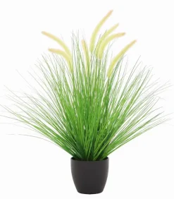 Plantes Artificielles|Cocktail Scandinave Plante artificielle HERBE A QUEUE DE CHIEN en pot