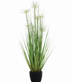 Plantes Artificielles|Cocktail Scandinave Plante artificielle HERBE SOLEIL en pot