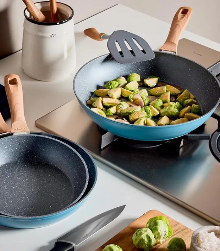 Accessoires Cuisine|Cocktail Scandinave Poêle WOK 28 cm STONE SAGE