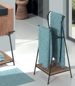 Découvrez Nos Meubles En Teck|Porte-Serviettes|Cocktail Scandinave Porte-serviettes teck et métal MALANGA