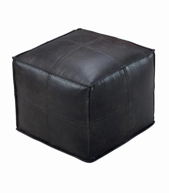 Poufs, Tabourets & Bancs|Poufs, Tabourets & Bancs|Cocktail Scandinave Pouf SABA cognac