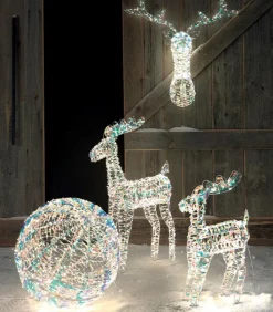 Décorations Led|Cocktail Scandinave Renne lumineux Ratu