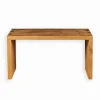 Bureaux|Cocktail Scandinave Retour bureau pin massif ciré MALMOE