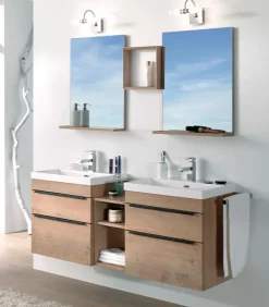 Meubles Avec Vasques|Cocktail Scandinave Salle de bains HOBSON