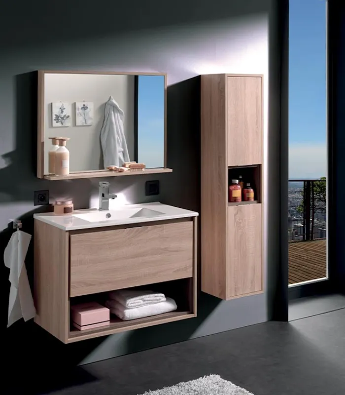 Meubles Avec Vasques|Cocktail Scandinave Salle de bains KILLANEY