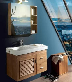 Meubles Avec Vasques|Cocktail Scandinave Salle de bains RANDERS