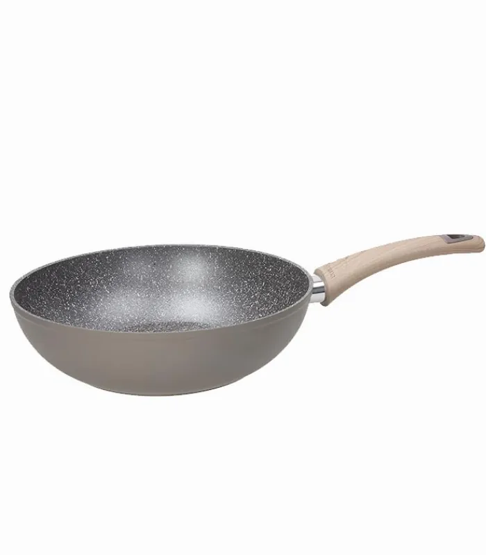 Accessoires Cuisine|Cocktail Scandinave Sauteuse 28 cm STONE SAGE taupe