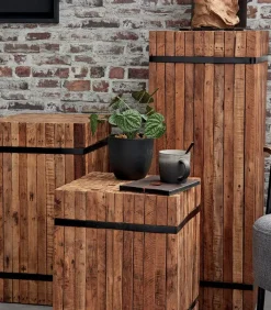Découvrez Nos Meubles En Teck|Consoles & Sellettes|Cocktail Scandinave Sellette en teck AZUR