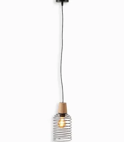 Suspensions|Cocktail Scandinave Suspension abat-jour filaire spirale