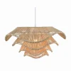 Suspensions|Cocktail Scandinave Suspension naturelle rotin MULTI-NIVEAUX Ø 50 cm