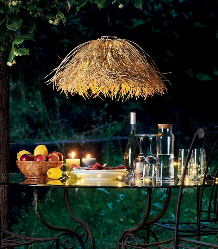 Suspensions|Décorations Led|Cocktail Scandinave Suspension solaire JAVA