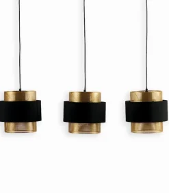 Suspensions|Cocktail Scandinave Suspension triple GOLDLINE