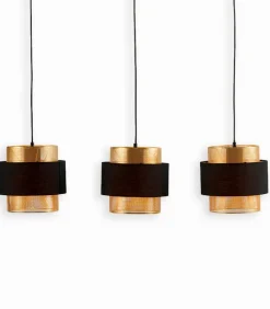 Suspensions|Cocktail Scandinave Suspension triple GOLDLINE